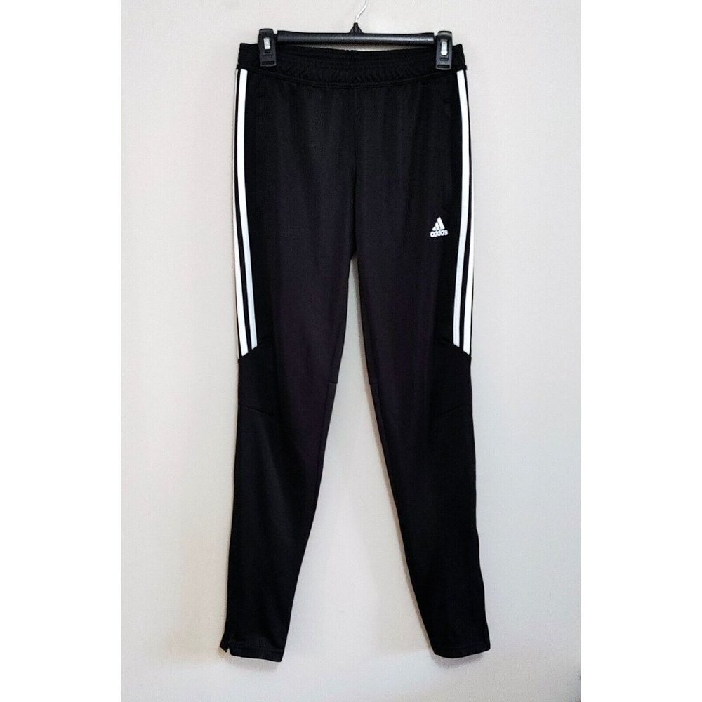 Adidas Joggers ClimaCool Zip Ankle Track Pants Jogging Running Womens Small